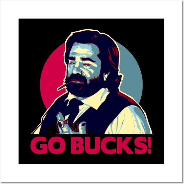 Jackie Daytona Go Bucks! Wall Art by AxLSTORE